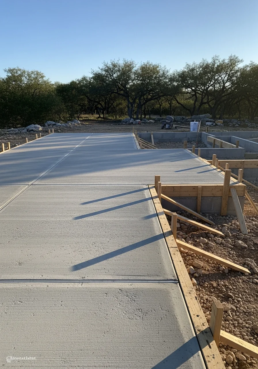 Kyle family home with modern design and new construction features.